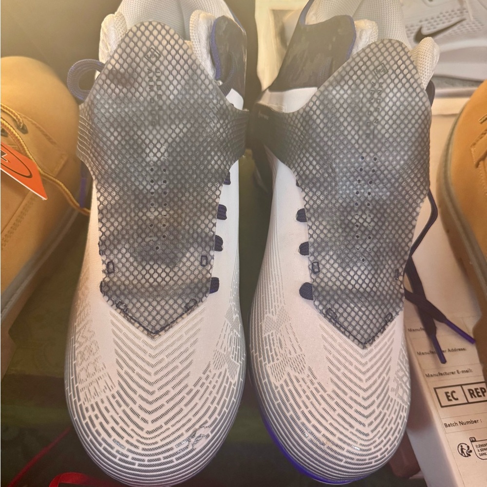 Under Armour White and Black Sneakers
